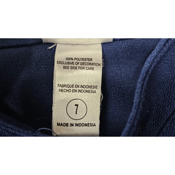 MLB New York Yankees Baseball Jersey Boys‎ Large (7) Blue Vintage Double Sided - Picture 9 of 9